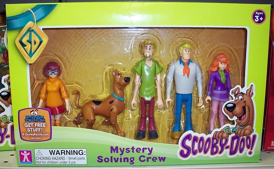 Scooby Doo Mystery Solving Crew Daphne Thelma Shaggy Fred New Box Set ...