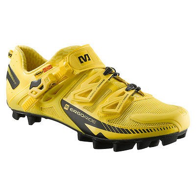   Fury mountain MTB bike cycling bicycle shoe 8 411/3 new yellow