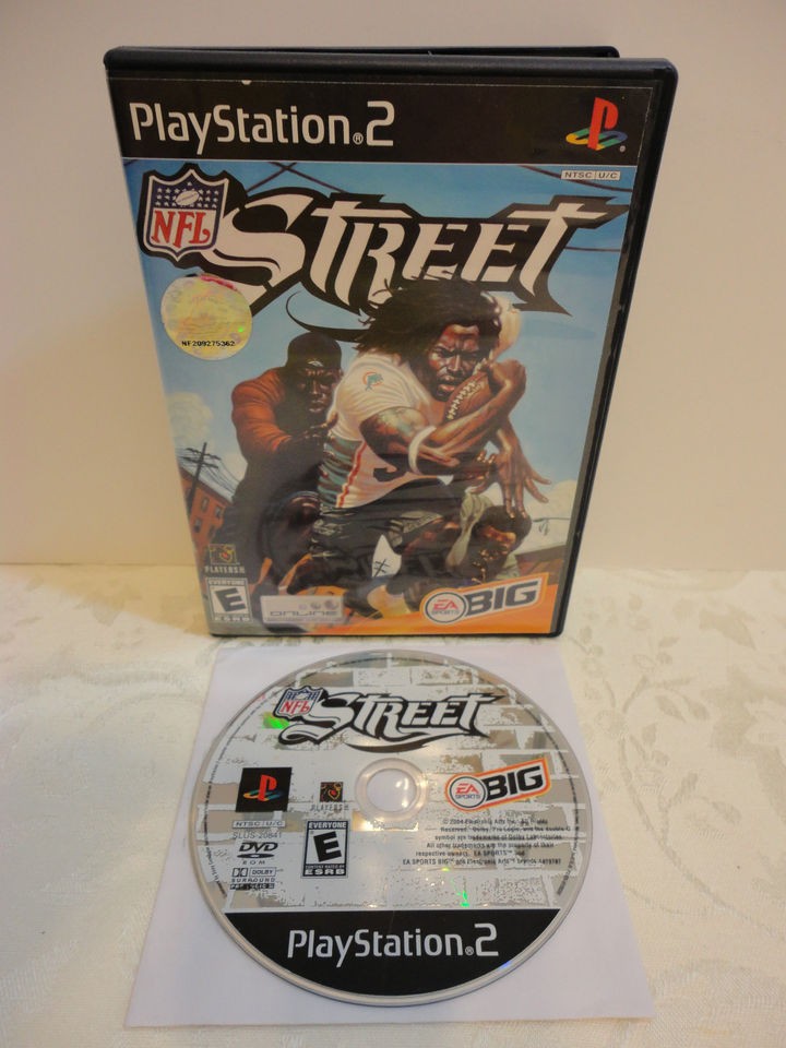 NFL Street (PlayStation 2, PS2) AWESOME MULTI PLAYER COMPETITION