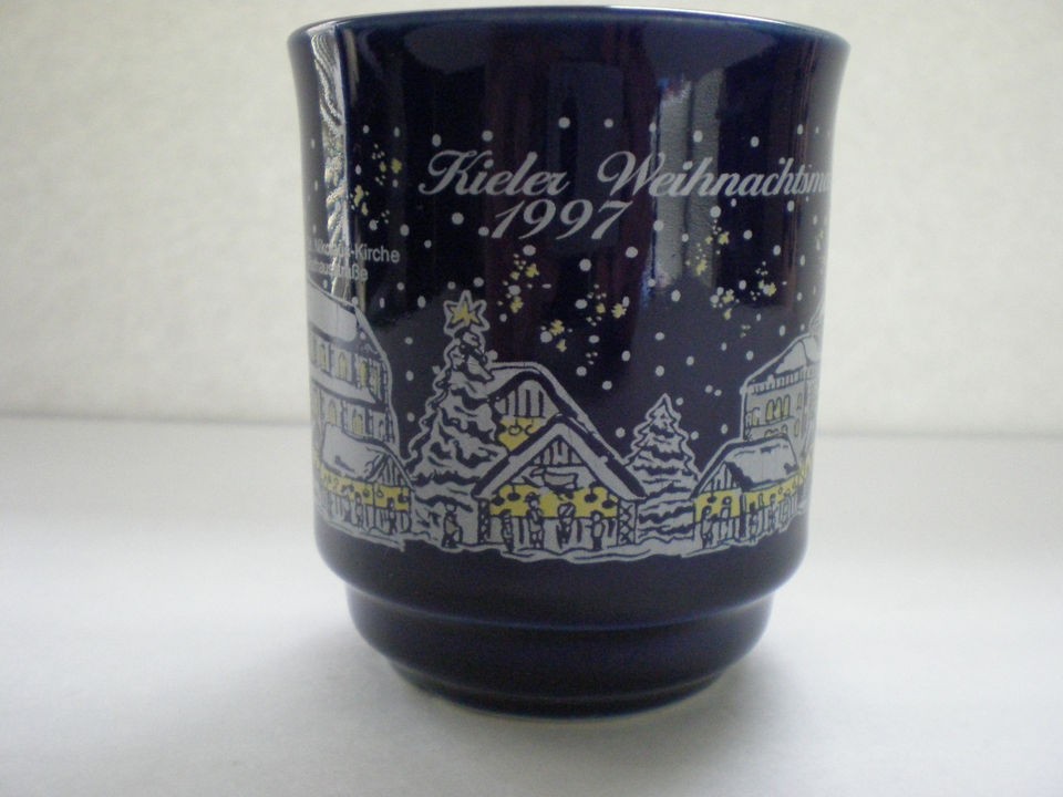 KIELER CHRISTMAS MARKET GERMAN GLUHWEIN CUP / MUG GERMANY .2L