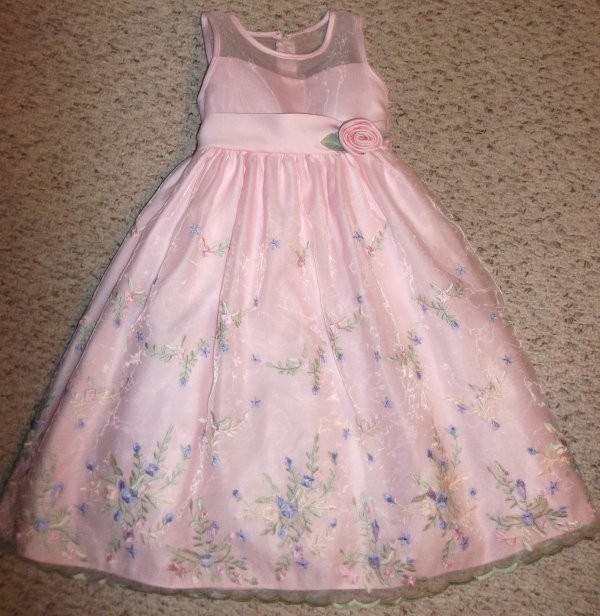 Girls dress size 4 Cinderella brand flower girl