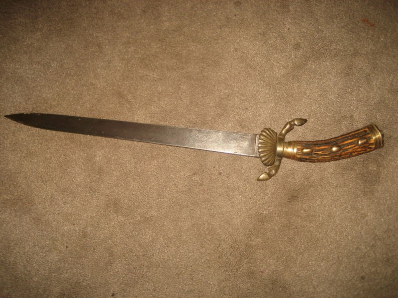 german hunting dagger in Militaria