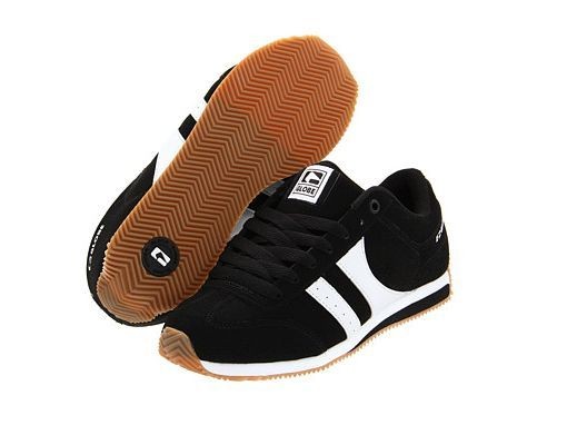 GLOBE PULSE Black / White / Gum MENS Casual Athletic Classic Runner 