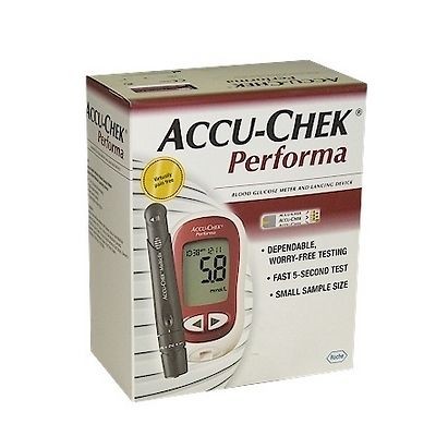 NEW ACCU CHEK PERFORMA BLOOD GLUCOSE MONITOR DIABETES GLUCOMETER 