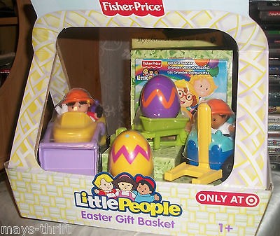 FISHER PRICE LITTLE PEOPLE EASTER GIFT BASKET *** NEW ****