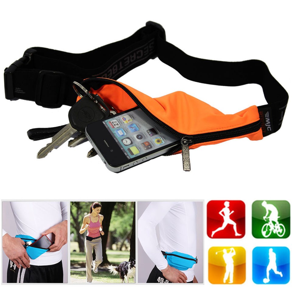   Waist Pouch Bag Pocket for Sports Travel Running Jogging Bike Golf