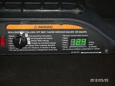 GOLF CART BATTERY METER