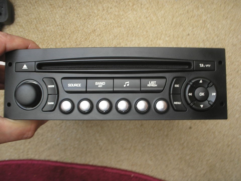   CITROEN RD4 RADIO CD PLAYER (not ) IPOD 2008 SIEMENS VDO version