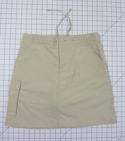   WOMENS Inter Continental Hideaway Skirt Skort Slightly Used Light K