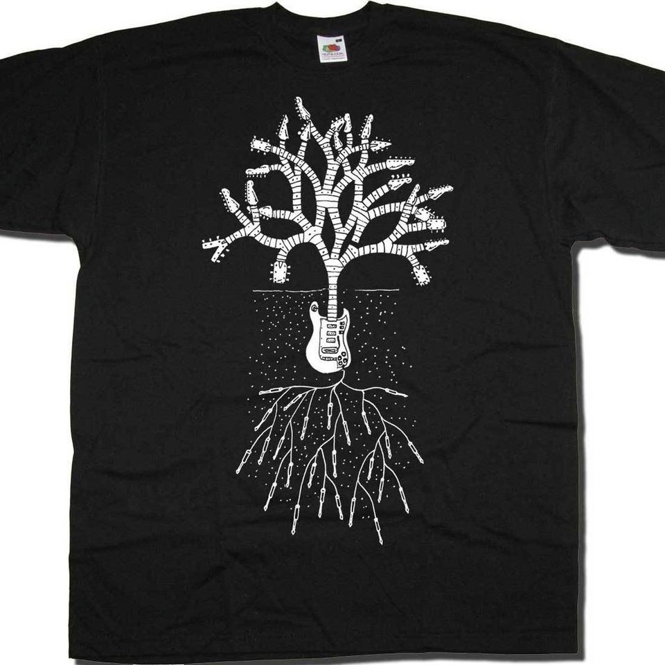 GUITAR TREE T SHIRT   AN OLD SKOOL HOOLIGANS DESIGNER ORIGINAL JEFF 