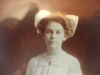   young nurse uniform antique cabinet photo WITH RED CROSS CERTIFICATE