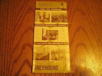 greyhound bus schedule