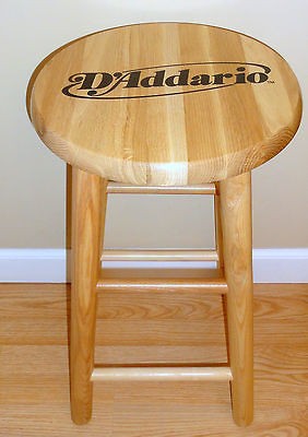 ADDARIO 24 WOODEN GUITAR BAR STOOL STOOLS PICKING PLAYING CHAIR