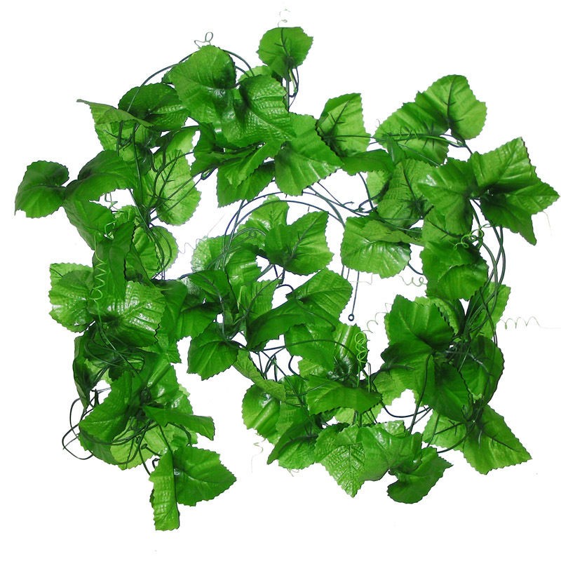 260cm 102 GREEN SILK GRAPE IVY GARLAND ARTIFICIAL WEDDING SWAG VINE 