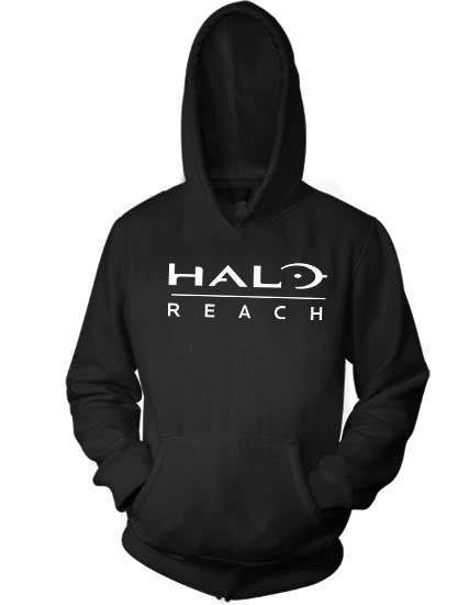 HALO REACH xbox 360 video game geek ALL SIZES HOODIE