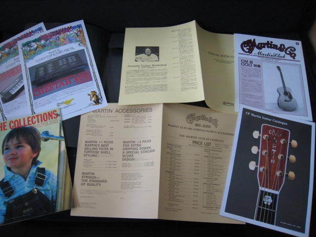 Martin Guitar Japan Catalog in File D 28 D 45