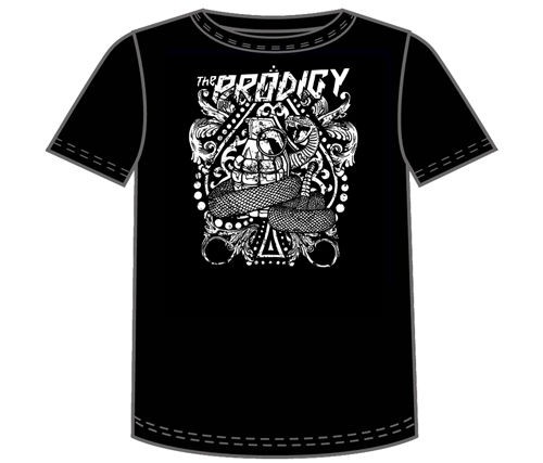 Prodigy The Snake Logo X Large XL Black New SS T Shirt