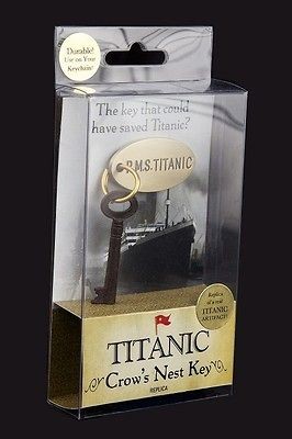 TITANIC   Crows Nest Key   ARTIFACT REPLICA (keychain, key ring 