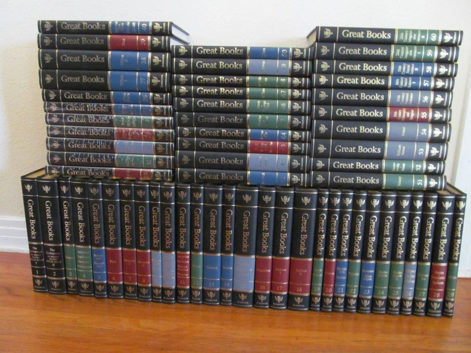   Encyclopaedia Great Books The Western World Complete 60 Volume Set