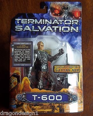 Terminator Salvation mini T 600 with Resistance Targeting Gatling Gun