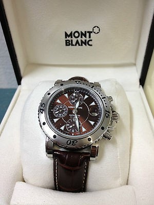 MONTBLANC SPORT XL CHRONO AUTOMATIC BROWN