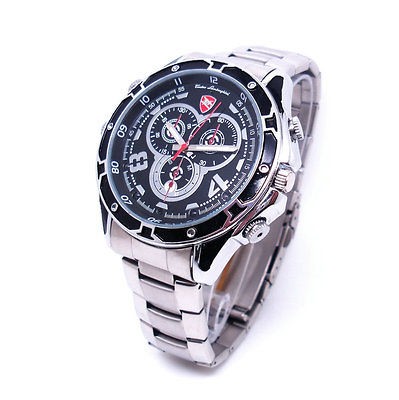 8GB Voice control 1080p hd spy watch camera dvr IR Night vision 