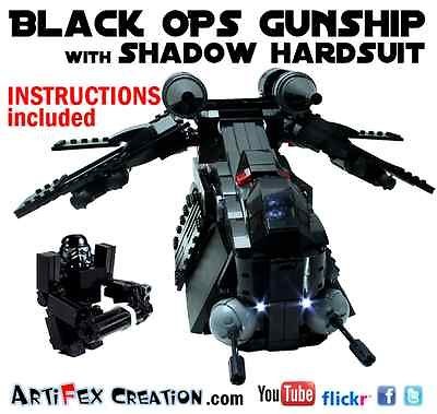   Star Wars BLACK OPS IMPERIAL GUNSHIP, like Republic Attack 7676 7163