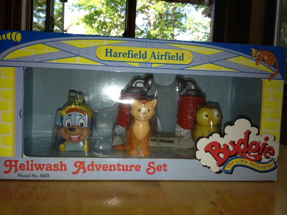   the Little Helicopter Heliwash Adventure 4 Piece Set New in Box