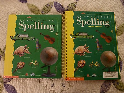 Scholastic Spelling Homeschool Curriculum Teacher Resource Grade 5