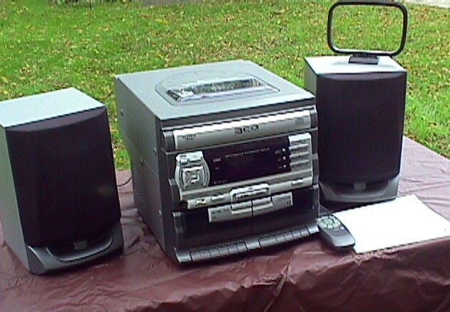   IMAGE AUDIO AL600 MINI HI FI STEREO SYSTEM AM FM TAPE CD & REMOTE