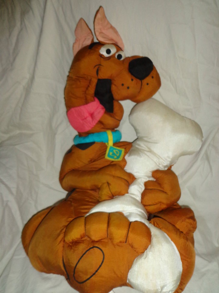    by Play Scooby Doo Cartoon Pillow EUC Plush Soft Toy Stuffed Animal