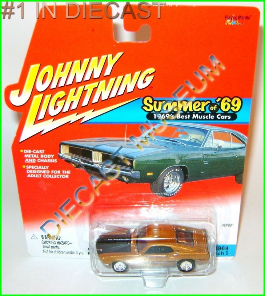 1969 69 FORD MUSTANG MACH 1 SUMMER OF 69 JL JOHNNY LIGHTNING DIECAST 