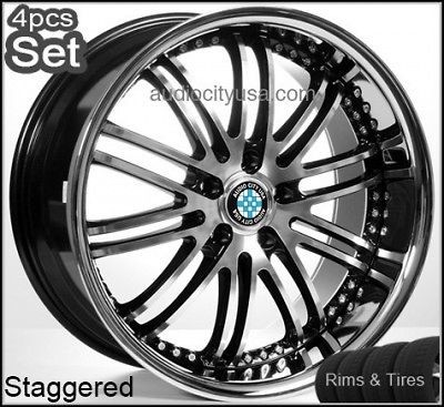 20 inch for BMW Wheels and Tires 5 Series M5 Staggered Rims