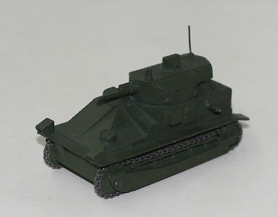 MILITARY DINKY TOYS 151A MEDIUM TANK RARE EARLY POST WAR GREEN BASE US 