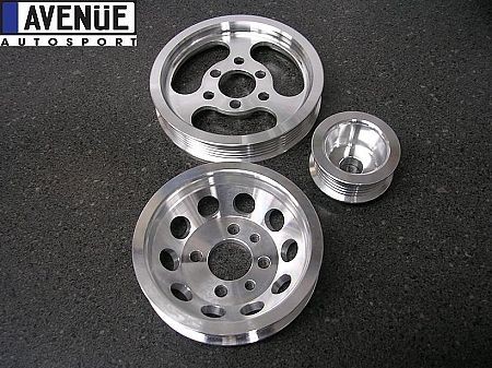 Underdrive Pulley Set for Mk4 GTI / Golf / Jetta, Beetle, Audi TT 