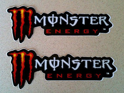 Monsters STICKERS Racing ATV Motocross Truck Honda Suzuki Decal Fox 