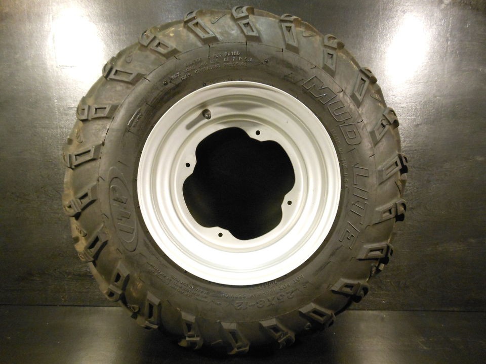   Bigwheel Big Wheel 350 BW350 Front Rim Tire Hub ITP Mud Line 25x8 12
