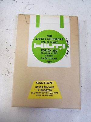 HILTI 100 SAFETY BOOSTERS 3/110M *NEW IN BOX*