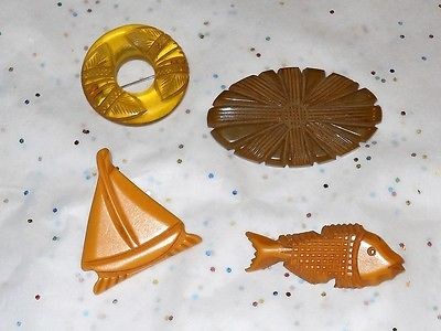 bakelite pin in Bakelite, Vintage Plastics