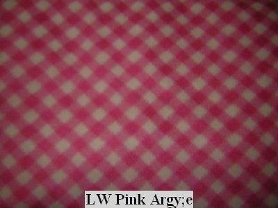 PINK ARGYLE PLAID PJ JAMMIE SHIRT ITALIAN GREYHOUND MINIATURE PINCHSER 