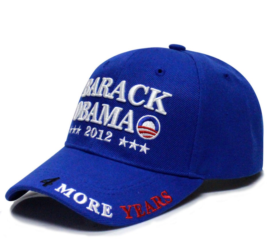 City Hunter OBMS540 Barack Obama Full Name Velcro Baseball Cap (4 