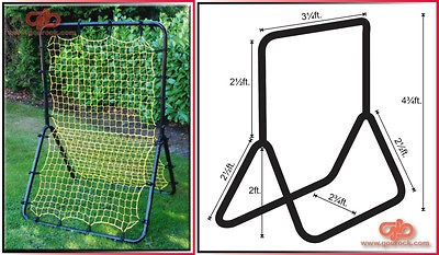 JUNIOR Rebounder Pitchback Baseball Net + Frame, NEW