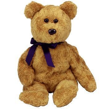 TY Beanie Babies Fuzz the bear