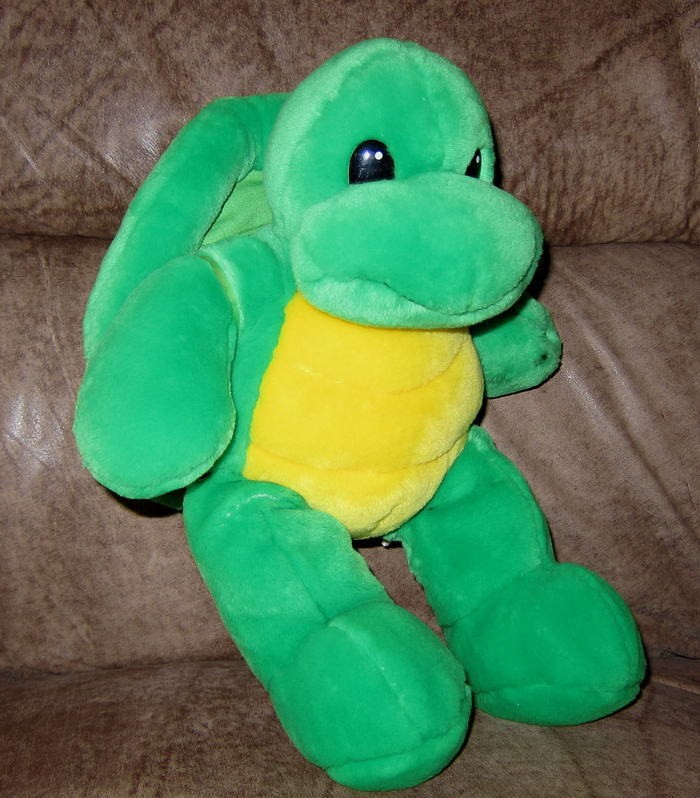 BAB Clean Soft Plush TURTLE Removable Shell Backpack Build a Bear TOY