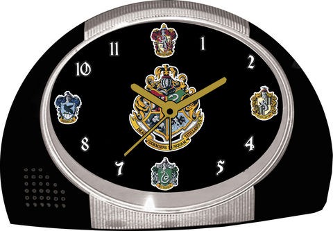   Hogwarts Crest Alarm Clock Gryffindor NEW Bedroom School Office New