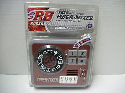 NIP RudeBoyz Mega Mixer with 4 Scratch Tracks Music Toy