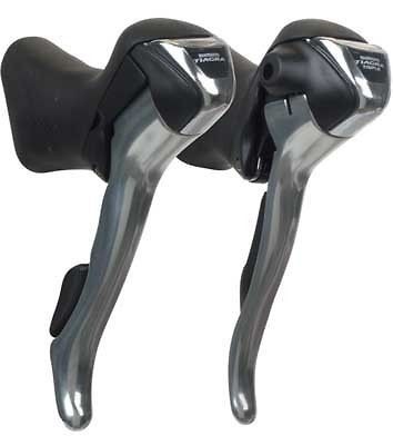 SHIMANO TIAGRA ST4500 Road Bike SHIFTERS & BRAKE LEVERS 2 x 9 SPEED