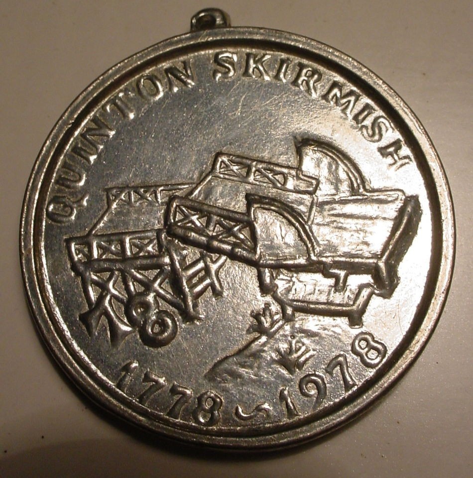   House 1970 Quinton Skirmish 1978 Coin Token Pendant Commemorative