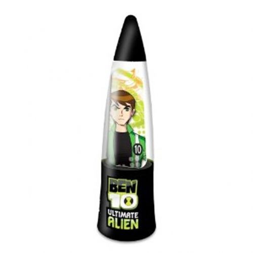 BEN 10 ULTIMATE ALIEN GLITTER LAVA LAMP TOY PRESENT NEW