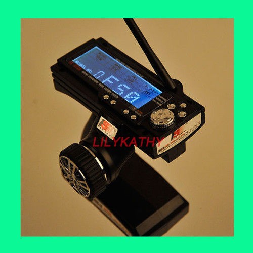 4G LCD 3CH Transmitter GT3B w/ RECEIVER  RC BOAT CAR